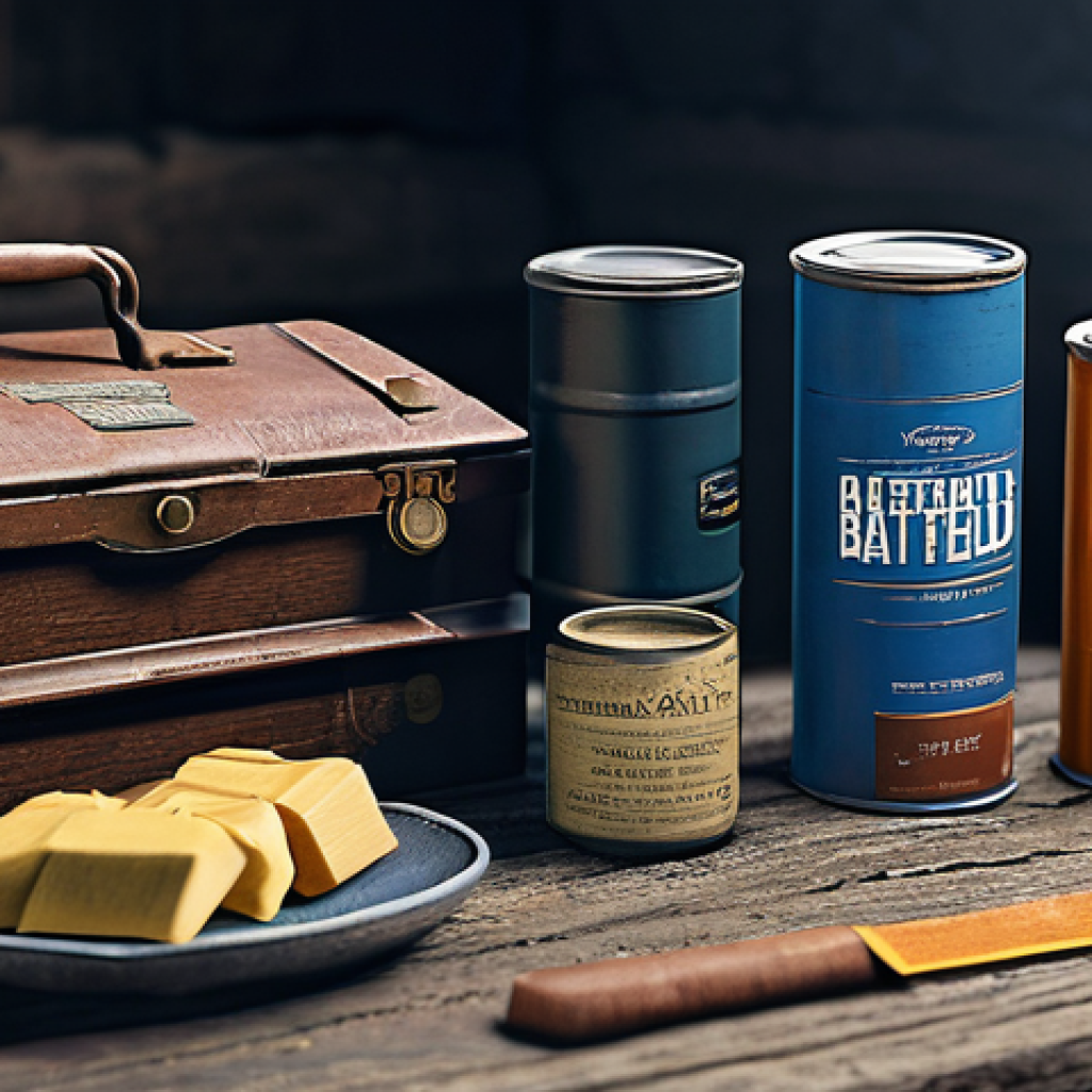 음식과 전쟁의 역사적 연관성 - Image Prompt 1: Evolution of Battlefield Rations Through Time**